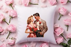 Valentines Day Couple Clipart, Valentines Clipart Product Image 4