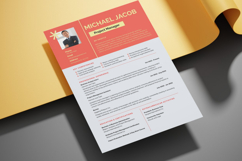 32. Professional Simple Resume - Canva Product Image 4