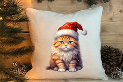 Cat Christmas Cat Art for Holiday Clipart Product Image 4