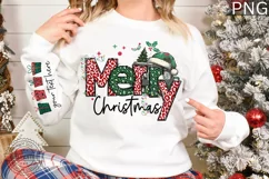 Merry Christmas PNG - Sleeve Design, T-Shirt Design Product Image 5