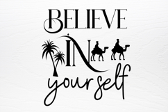 Farmhouse Christian Christmas Sign SVG Product Image 3