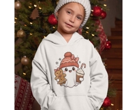 Cute Ghost Christmas PNG Bundle | Cute Christmas Ghost Gift Product Image 2