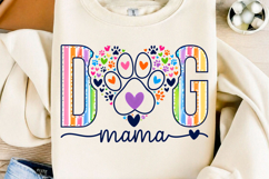 Dog Mama Paw Print PNG Product Image 1