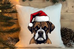 Christmas Peeking Dogs Clipart, Christmas PNG Product Image 5