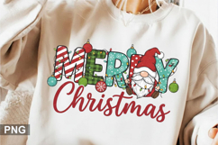 Merry Christmas Sublimation - Christmas PNG Design Product Image 1