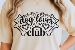 Dog Lover Club Svg, Dog Mom Svg, Funny Dog Lover Svg. Product Image 5