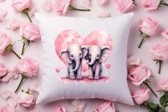 Valentines Day Animal Couple Clipart, Valentine Couple Product Image 4