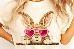 Faux Yarn Easter PNG, Latch Yarn Happy Easter PNG, Easter Product Image 5