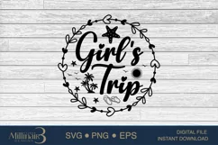 Girl's Trip Spring Break Svg Png Sublimation|Summer Reunion Product Image 4
