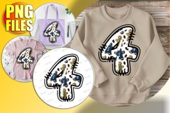 4 Doodle Letter Style Icon Merry Celebration Design! Product Image 1