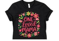 One Loved Mama Svg | Svg Files for Cricut | Shirt Svg Product Image 3