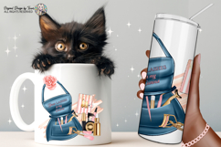 Lash Tech Apron Sublimation PNG Beauty Tools Glam Design Product Image 5