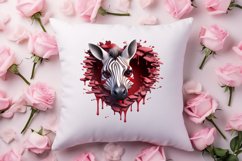 Valentine Broken Heart Animal Clipart, Valentines Couple Product Image 4
