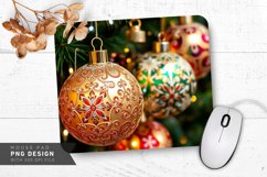 Festive Intricate Ornament Patterns Mouse Pad PNG Design Product Image 1