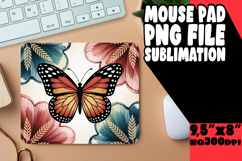 RADIANT mouse mat PNG Inspiration, Butterfly Product Image 1