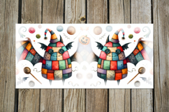 Halloween patchwork | 4 spooky Sublimation Mug designs PLUS Product Image 4