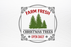 Farmhouse Vintage Christmas SVG Product Image 4