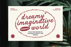 Nicholas Sandero Retro Whimsical Font Product Image 4