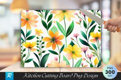 Soft Spring Patterns Cutting Board PNG Design Product Image 1
