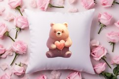 Valentines Day Bear Clipart, Christmas Clipart Product Image 4