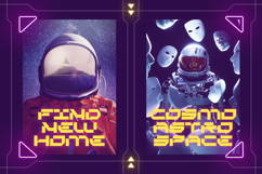 Cyber Grid - Cyber Crypto Font Product Image 4