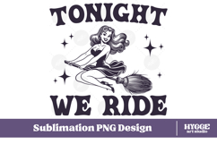 Vintage Funny Sarcastic Witch Halloween PNG DTF Bundle Product Image 4