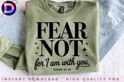 Fear Not For I Am With You Isaiah 41:10 Christian Bible Product Image 4