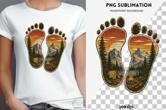 Big foot png design for T-shirts Product Image 4