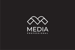Media Colorful Letter M Logo Design Vector Template Product Image 4