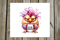 Good morning | 4 skinny tumbler Sublimation designs PL Product Image 4