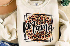 Retro Leopard Mama Sublimation, Mother&#039;s Day Png Product Image 4