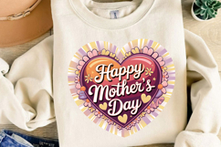 Happy Mother&#039;s Day Sublimation, Mama Heart Png Product Image 4