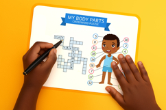 My Body Parts. Learning Flashcards Product Image 7