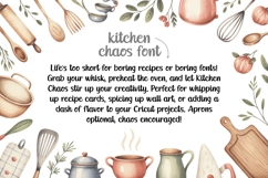 Kitchen Chaos Font Duo Product Image 4