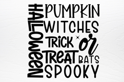 Halloween Word Art SVG Product Image 4