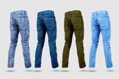 Man Denim Whased Mockup Product Image 4