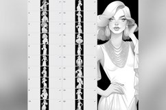 60 Procreate Gatsby Style Stamp Brushes Product Image 6