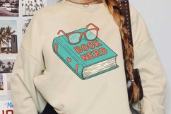 Retro Books Bundle Sublimation, Funny Skull Png Product Image 4
