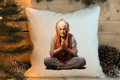 Funny Christmas Boy At Home Clipart Sublimation Product Image 4