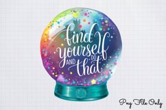 Motivational Sublimation Quotes Clipart PNG Product Image 1