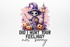 Funny Skeleton Halloween Sublimation PNG Product Image 4