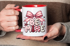 Be Mine Bow Valentine T-Shirt Design Product Image 4