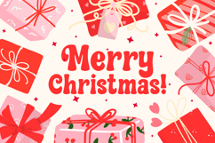 Beautiful Christmas - Retro Groovy Font Product Image 4