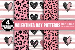 VALENTINES DAY DIGITAL PAPER Bundle PNG Product Image 5