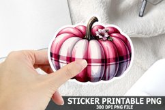 Halloween Pumpkin Sticker| Halloween Sticker PNG Design Product Image 1