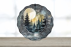 Watercolor Christmas Tree Wind Spinner,Spinner Template, Spinner Png,Round Sublimation,Garden Spinner,Wind Spinner, Winter Design,Christmas Design,Winter Holidays Coaster, Christmas Tree, Christmas Tree Wind Spinner,