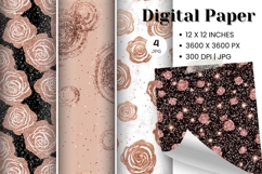 brown glitter Background Wallpaper Sparkles Digital Paper122 Product Image 1