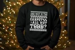 Why is the carpet all wet todo SVG, Christmas SVG Product Image 4