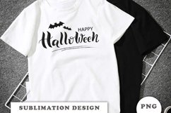 Halloween Lettering Sublimation Design Download Product Image 4