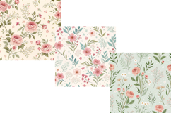 Cottagecore Floral Seamless Pattern Set Product Image 4